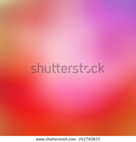 abstract pink purple and gold blurred background, smooth romantic color splashes with soft white shiny center for typography or text