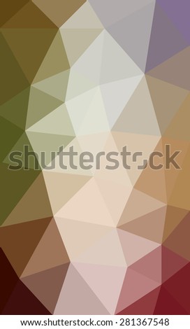 abstract background, low poly triangle shapes in pastel colors