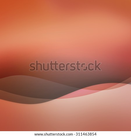 orange and black background with waved lines and curves