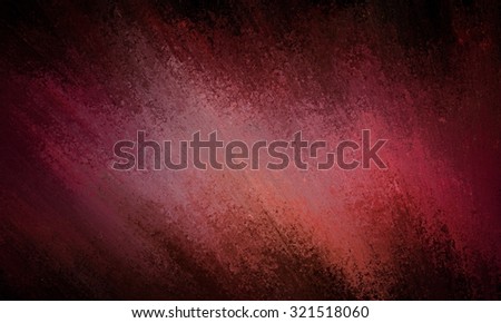abstract red paint on black border, red background