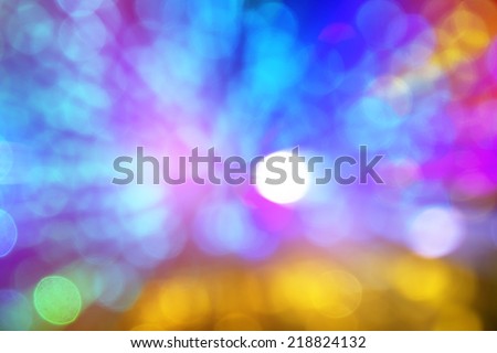 Abstract bokeh with blur background can used for template or web design.
