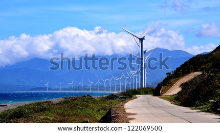 Wind Farm - Bangui, Ilocos Norte, Philippines