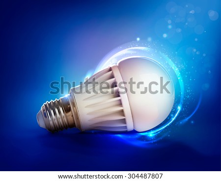 Magic LED bulb