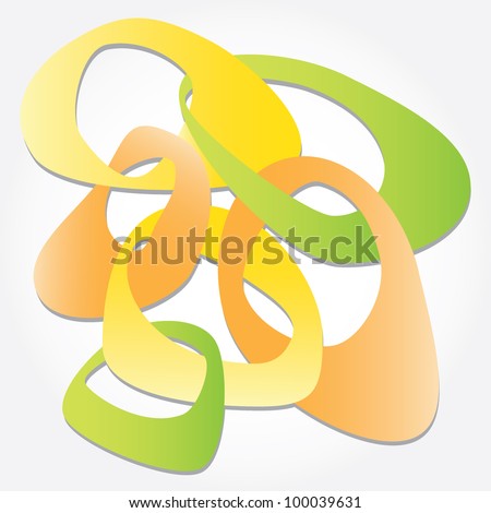 plex abstracts colored rings
