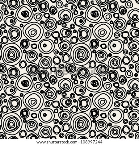 Vector Seamless Pattern. Modern Stylish Texture. Endless Abstract ...