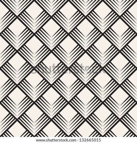 Seamless pattern with squares. Vector abstract background. Stylish cell structure