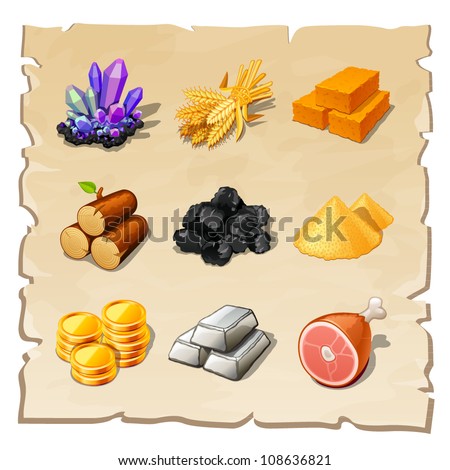resource icons for games