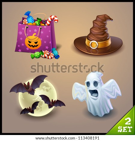 halloween icons-set 2