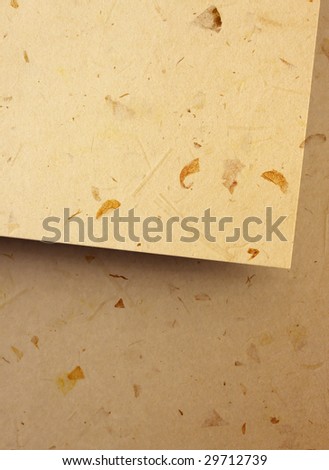 Handmade  papers for background