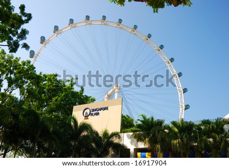 Singapore flyer, largest observation wheel in the world