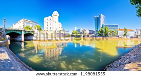 Similar – Image, Stock Photo Vienna, Danube Canal