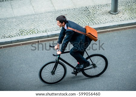 Similar – Image, Stock Photo Sidewalk and street Berlin