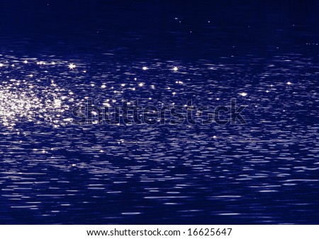 Sparkling Blue Water