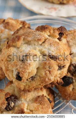 Rock Cakes light crumbly easy to make cakes filled with dried fruit