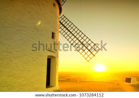 the windmill in
