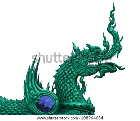 the King of Nagas is or , the Naga is a snake in the legend that has a lot of people s respect to are the god , be at well-known in the Mekong River where have to appear the event happens every year