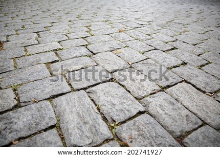 cobblestone road for backgrounds.