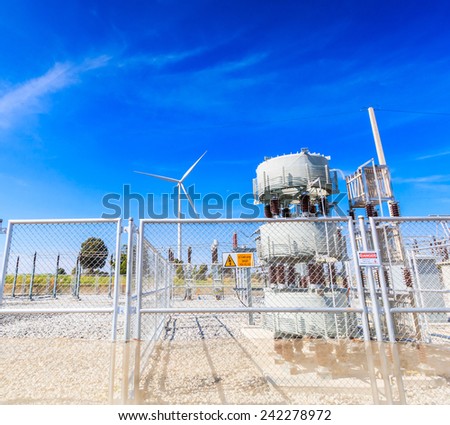 Electrical substation, Power Station