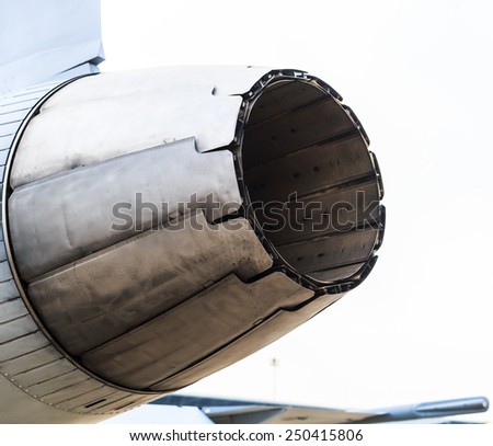 jet engine of F16 plane jet engine