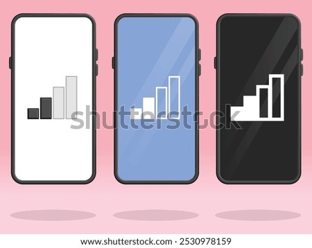 Smartphone Signal 2 Bar Signal Reception