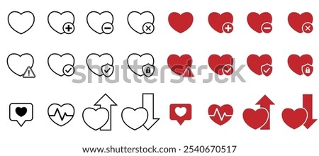 Icon Heart Love Social Media Interaction