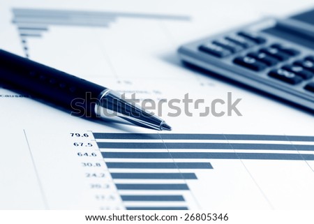 Stock market graphs monitoring and accounting.