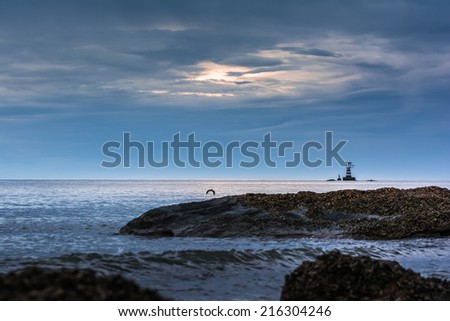 Light sea lighthouse