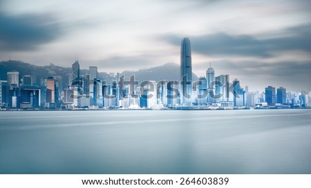 Victoria harbour, Hong Kong China