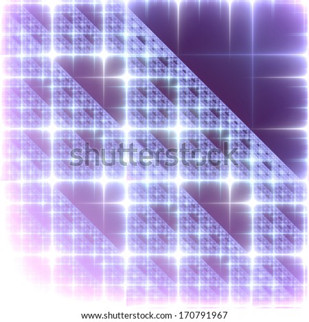 Abstract pink and purple shining background with a geometric pattern on it