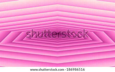 Abstract high resolution background with a detailed disc-like pattern in the center and light and dark stripes in light pink colors
