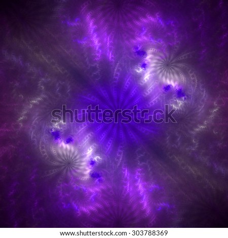 Abstract high resolution spiraling storm background in glowing purple