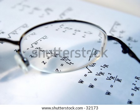 Pair of Glasses on a book taken closeup