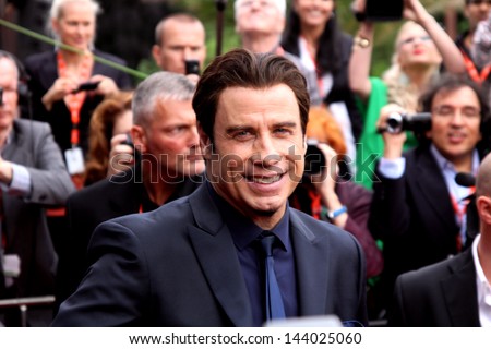 KARLOVY VARY - JUNE 28: Famous actor John Travolta arrived to present the film \