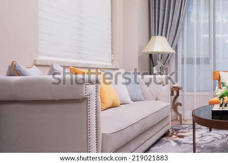 modern living room luxury decoration interior