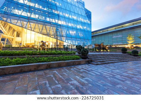 modern business office building exterior