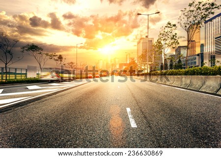 road to the bright future