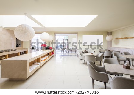 luxury hotel  restaurant interior and furniture