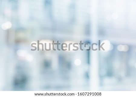 Image, Stock Photo Window to the street, porcelain dog