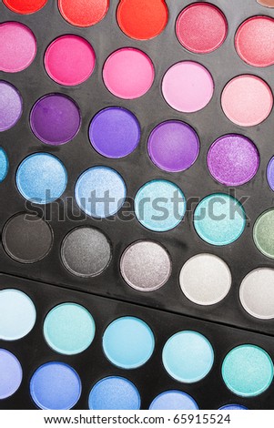 Professional makeup eyeshadow palette