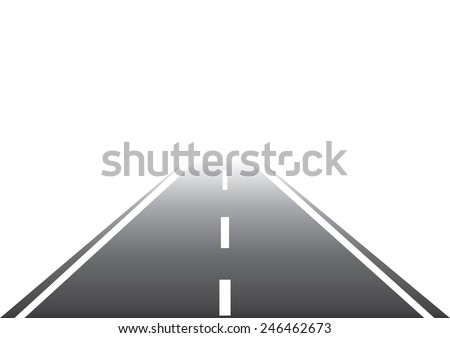 Road To Nowhere. Vector - 246462673 : Shutterstock