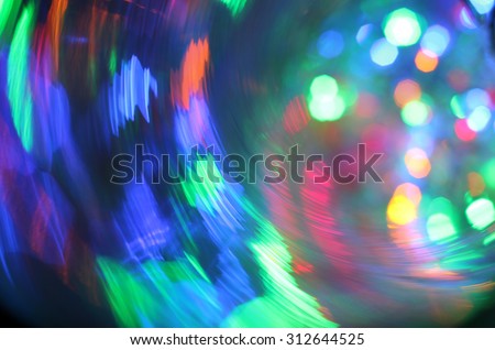 festive carousel colored flares/background multicolored Christmas light extravaganza festive lights