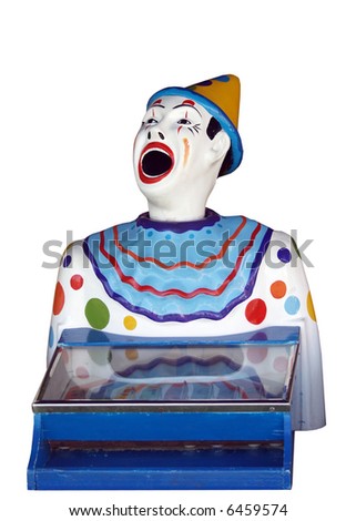 A Feed The Clown Carnival Game Stock Photo 6459574 : Shutterstock