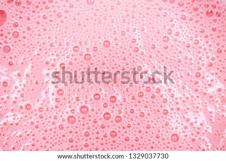 Similar – Image, Stock Photo Strawberry drink close-up. Sweet fruity cocktail