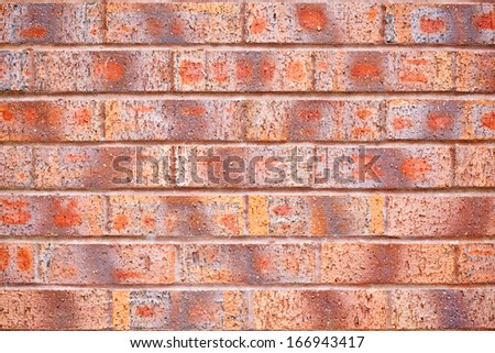 Brick wall surface pattern as a wallpaper concept for designers background applying