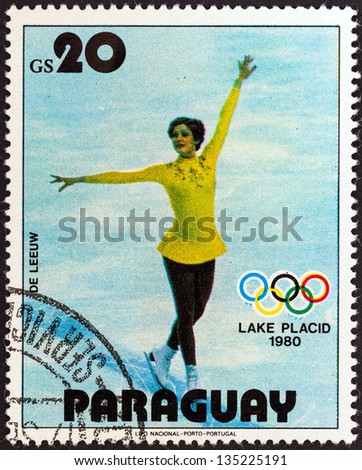 PARAGUAY - CIRCA 1979: A stamp printed in Paraguay from the \