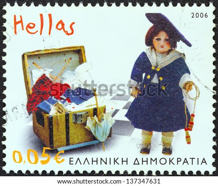 GREECE - CIRCA 2006: A stamp printed in Greece from the \