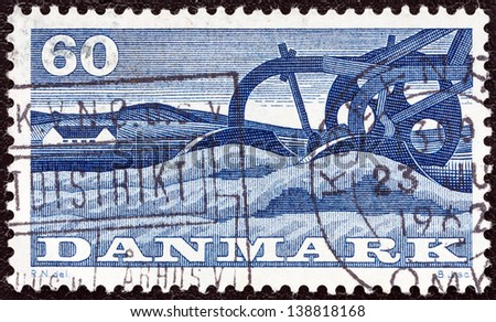 DENMARK - CIRCA 1960: A stamp printed in Denmark from the 