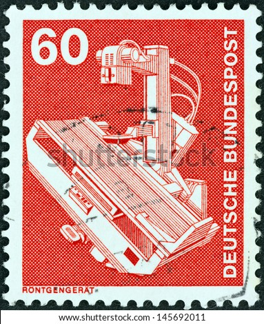 GERMANY - CIRCA 1975: A stamp printed in Germany from the \