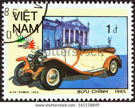 VIETNAM - CIRCA 1985: A stamp printed in North Vietnam from the \
