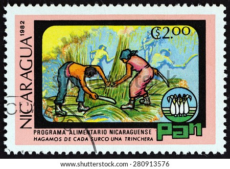NICARAGUA - CIRCA 1982: A stamp printed in Nicaragua from the \